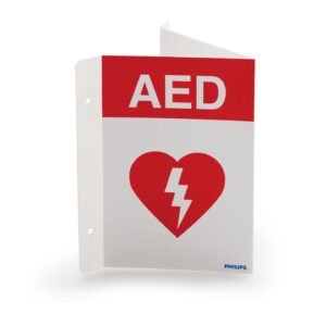 Philips HeartStart AED 牆壁標誌